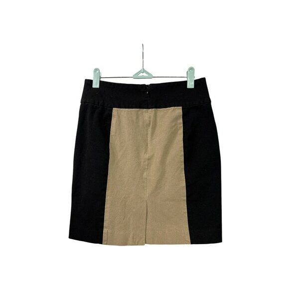 Banana Republic Factory Womens Petite 2P Colorblock Skirt Knee Length - Picture 2 of 5